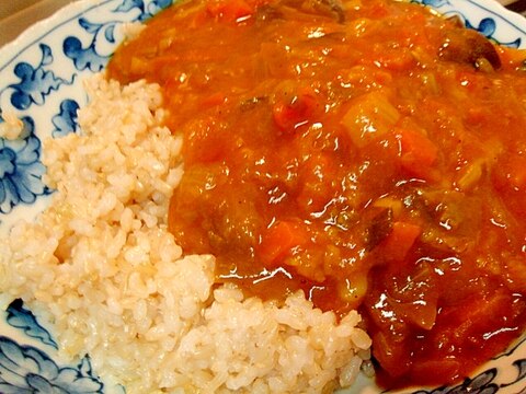 デトックススープで夏カレー　圧力鍋使用